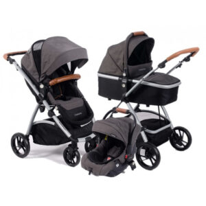 baby buggz chariszma 3in1 travel system charcoal